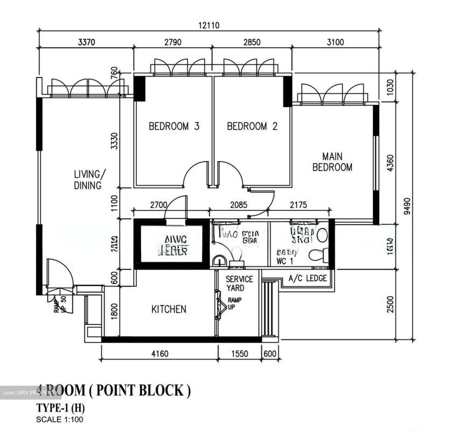 Blk 463B Sembawang Riverlodge (Sembawang), HDB 4 Rooms #574050321